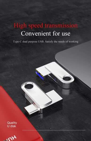 Up-02-16Gb Android/ Usb Type-C 3.0 Flash Drive Otg