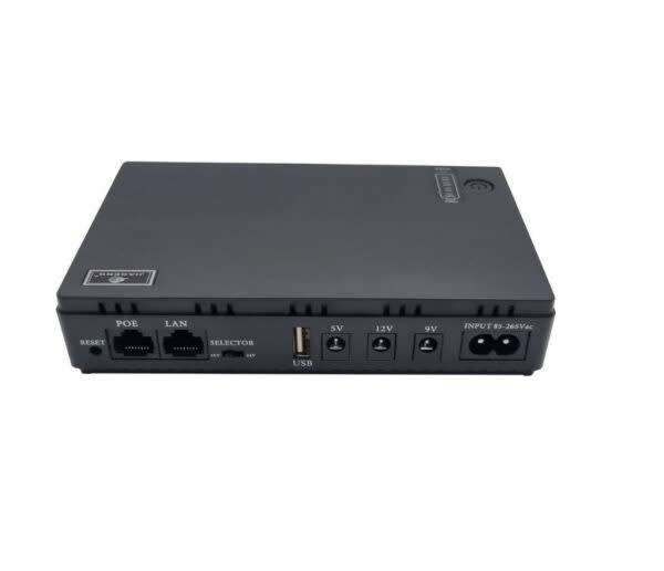 10400Mah Min Ups Battery Backup For Wifi Routers And Other Devices With Poe Ports