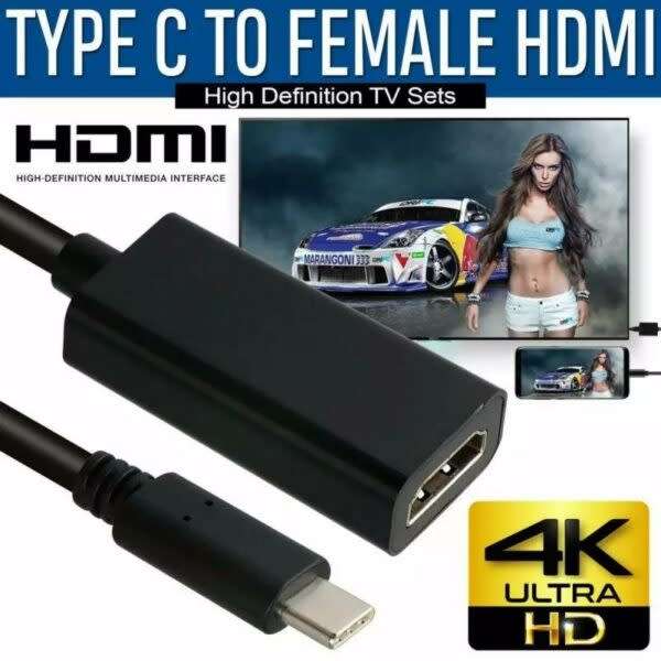 Type C To Hdmi Female Cable