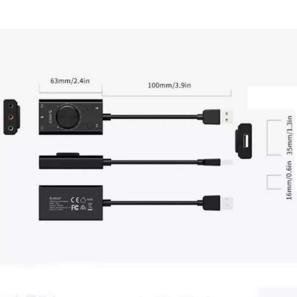 Driver-Free Sound Card Usb Multi-Function