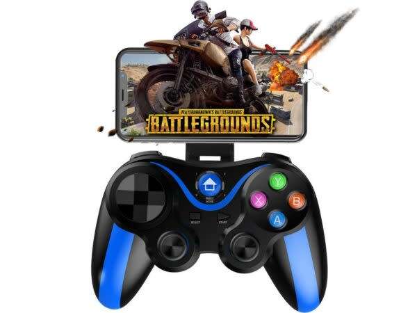Bluetooth Wireless Game Controller With Mobile Phone Holder