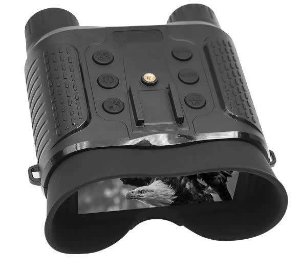 Top-Mounted Waterproof Night Vision Binocular Camera With Starlight Sensor 1080P