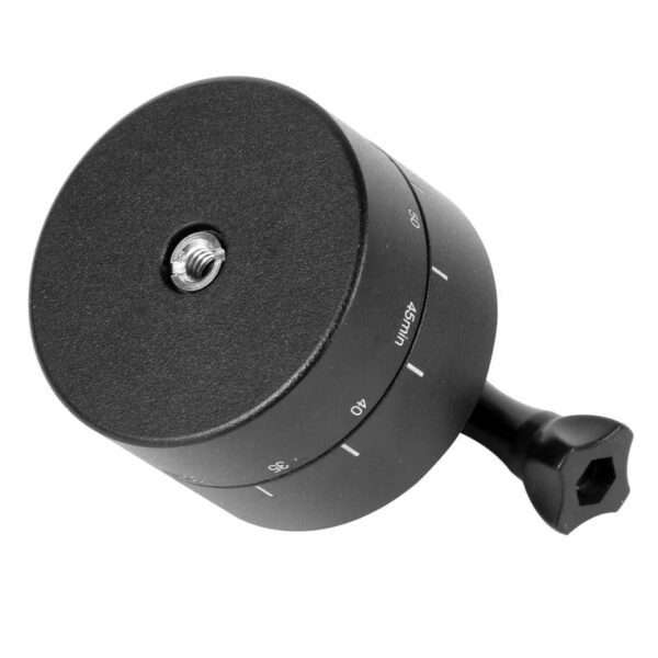 60-Minute Time-Lapse Universal Panoramic Timed Pan/Tilt 360-Degree Rotating Pan/Tilt For Camera Phot
