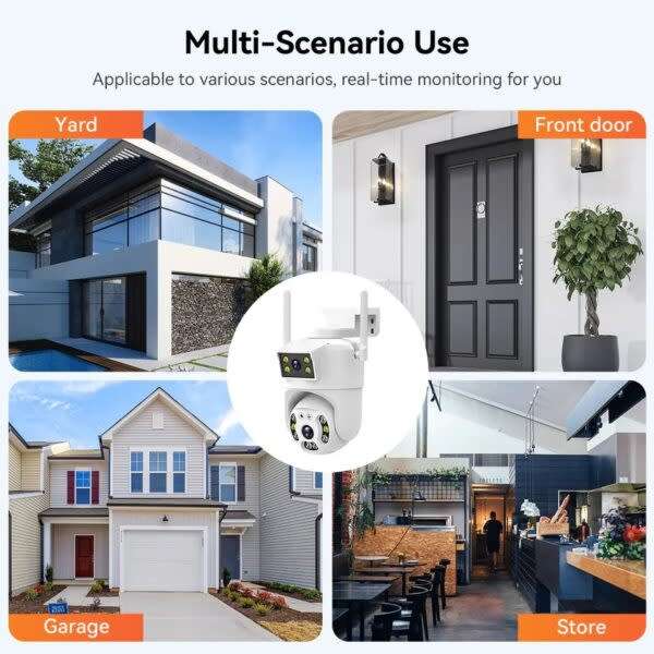 4G Ptz Waterproof Surveillance Camera V380 Pro App