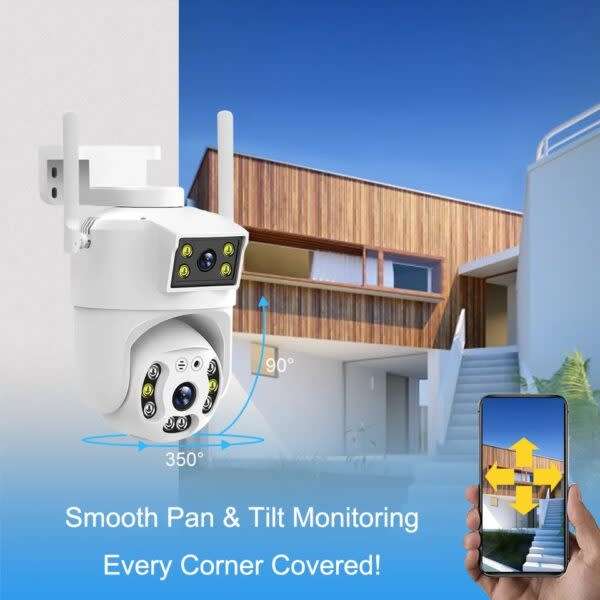 4G Ptz Waterproof Surveillance Camera V380 Pro App
