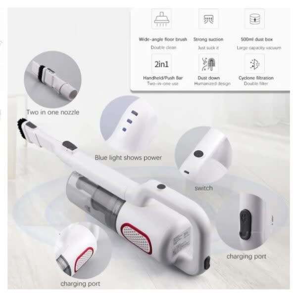 Two In One Cordless Vacuum Cleaner