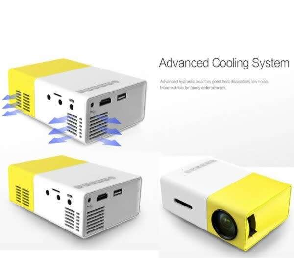 Mini Led Hd Projector Supports Portable Office Home Theater