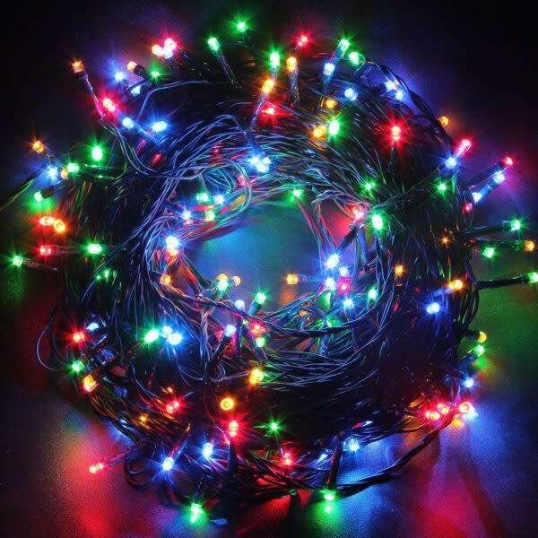 10m Led Interconnect Black Cable Fairy Lights Rgb