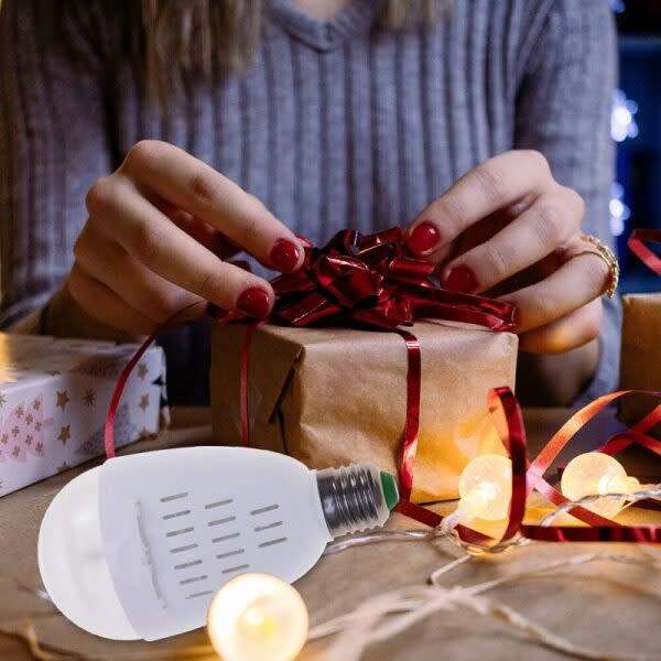 Led Rgb Projector Ball Bulb E27 Base