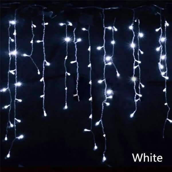 Led Fairy Curtain Light White 6×0.53M