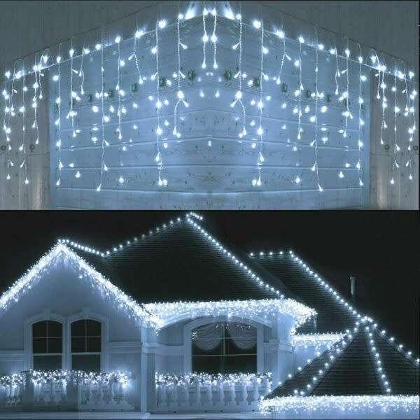 Led Fairy Curtain Light White 6×0.53M