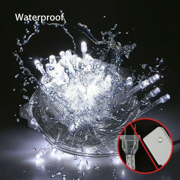 Led Fairy Curtain Light White 6×0.53M