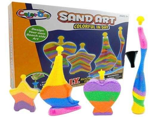 Sand Art Bottle Set for Kids