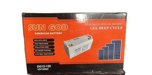 12V 120AH Gel Battery - SUN GOD