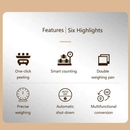 Aerbes AB-J345 Double Pan Kitchen Scale