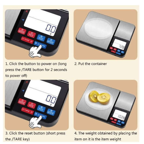 Aerbes AB-J345 Double Pan Kitchen Scale