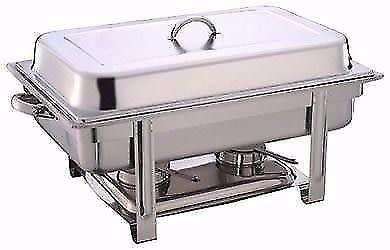 Stainless Steel Triple Tray Chafing Dish - Food Warmer