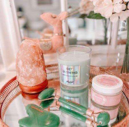 NATURAL HIMALAYAN ROCK SALT LAMP