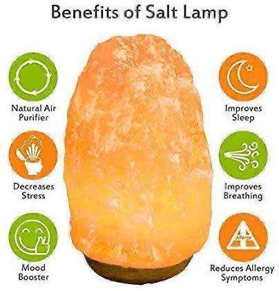NATURAL HIMALAYAN ROCK SALT LAMP