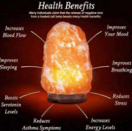 NATURAL HIMALAYAN ROCK SALT LAMP