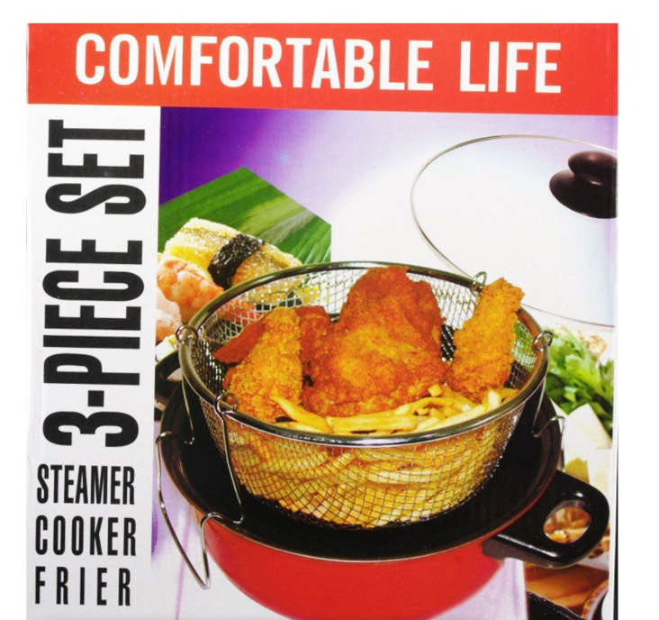 3 in 1 Steamer, Cooker And Fryer