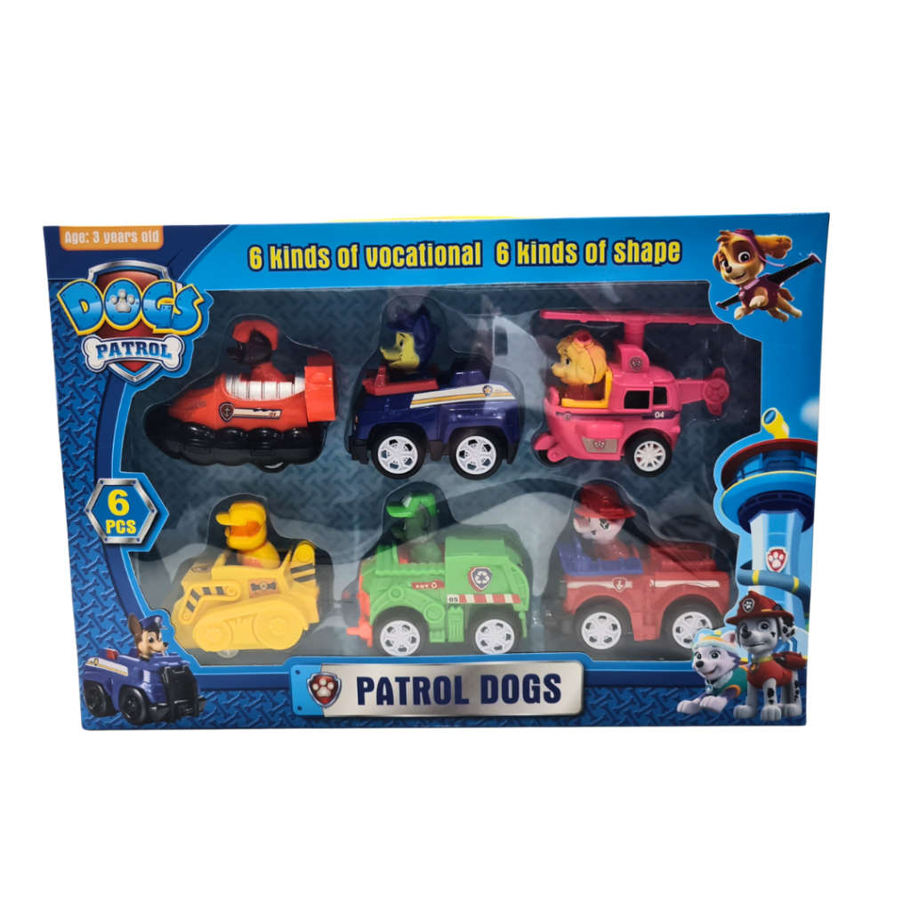 Paw Patrol Dogs - 6 Pack
