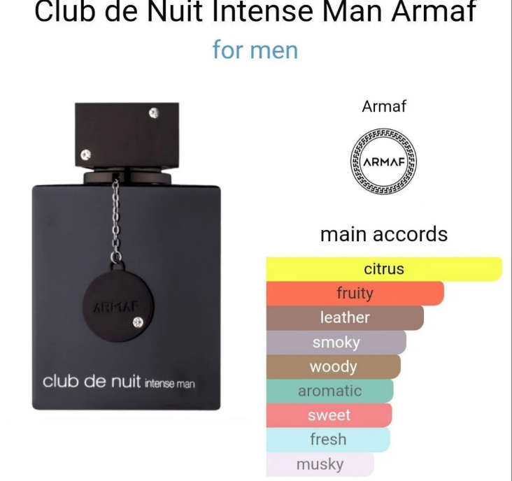 Club De Nuit Intense Man Armaf Perfumes - Original