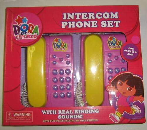 Brand NEW Dora intercom play set - Great Birthday Gift idea!