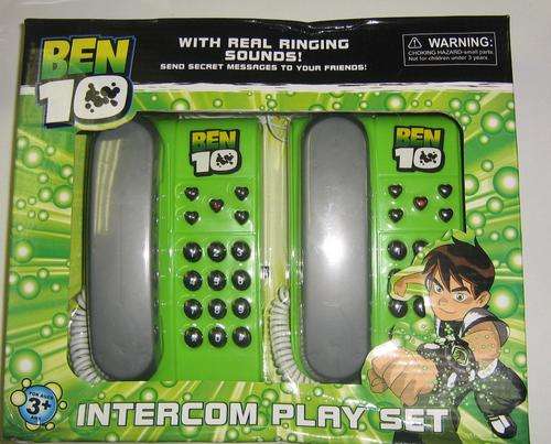 Brand NEW Ben 10 intercom play set - for the boys!