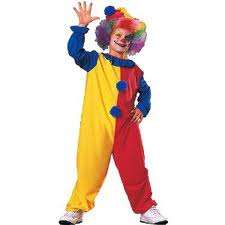 kiddies Clown dress up costume - Excellent gift