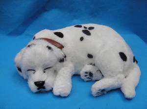 Sleeping Pup, Battery operated see him breathing while sleeping! R1 No Reserve