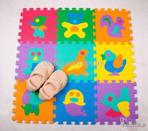 10 PIECE Animal Shape, Eva Foam puzzle mat-Great  Asseccory for any bedroom! R1 no reserve...