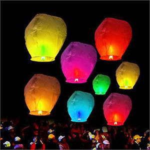 Sky lanterns, R1 no reserve auction - Great Gift idea this Christmas!