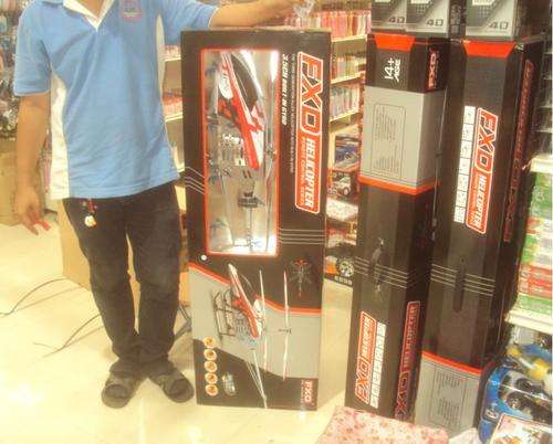 HUGE 1170MM! FXD MULTI FUCTIONAL - 3.5 Channel Aloy Remote control Helicopter - Build in GYRO!