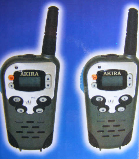 Akira Two way Radio's! Rechargable - R1 No Reserve