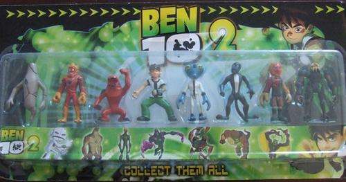 Ben 10 figures - Limited Stock Brand NEW Ben 10 (8 figures) at R1 no RESERVE