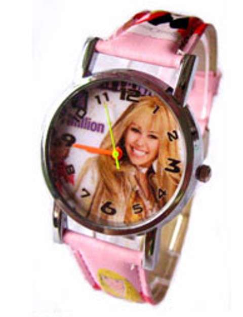 Brand NEW Hannah Montana Leather Strap Watch (quartz Movement) - R1 NO Reserve Auction