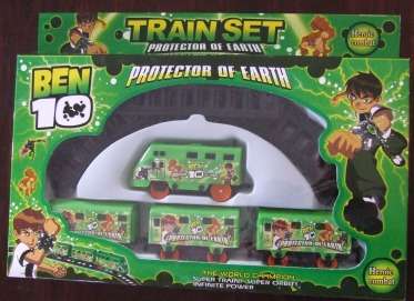 Last one- Brand NEW Battery operated Ben 10 Train set! R1 No RESERVE