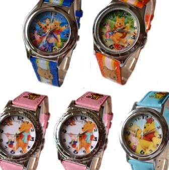 Brand NEW winnie the pooh Leather Strap Watch (quartz Movement) - R1 NO Reserve Auction