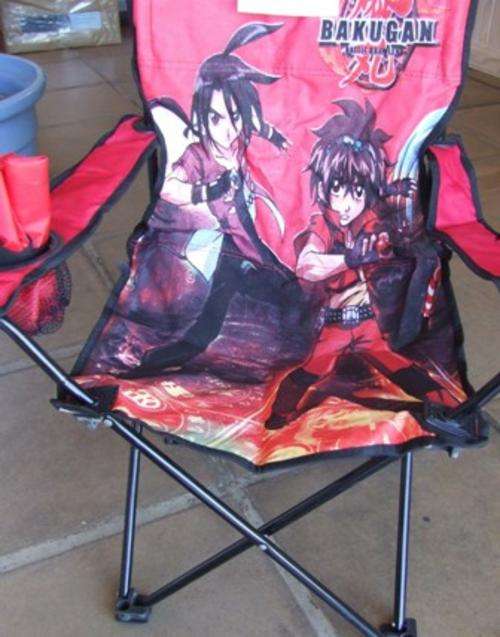 Bakugan Beach / Camp Chair! Great item to have to show off!!!