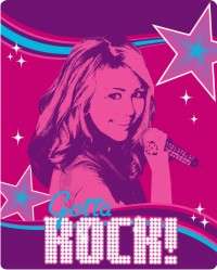 Polar fleece - Hannah Montana - Gotta Rock + Surprise FREE Hannah Doll... R1 Auction No Reserve