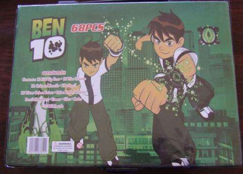 Ben 10- 68 Piece Stationary Set on R1 no reserve -  Auction!