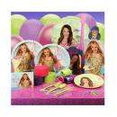 Hannah Montana Asseccories- Full set, plates, cups and serviettes, hats R1 no Reserve