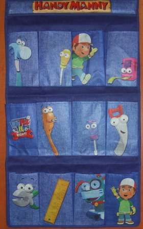 HANDY MANNY TOY STORAGE BAG TOY ORGANISER - R1 NO Reserve!