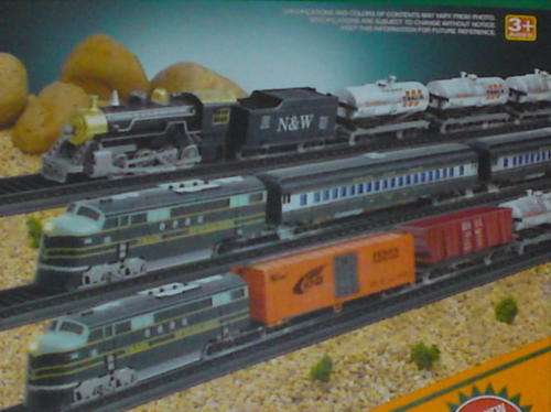 Deluxe Train Play Set with over 360cm of Track - Battery operated with flash lights-R1 NO RESERVE