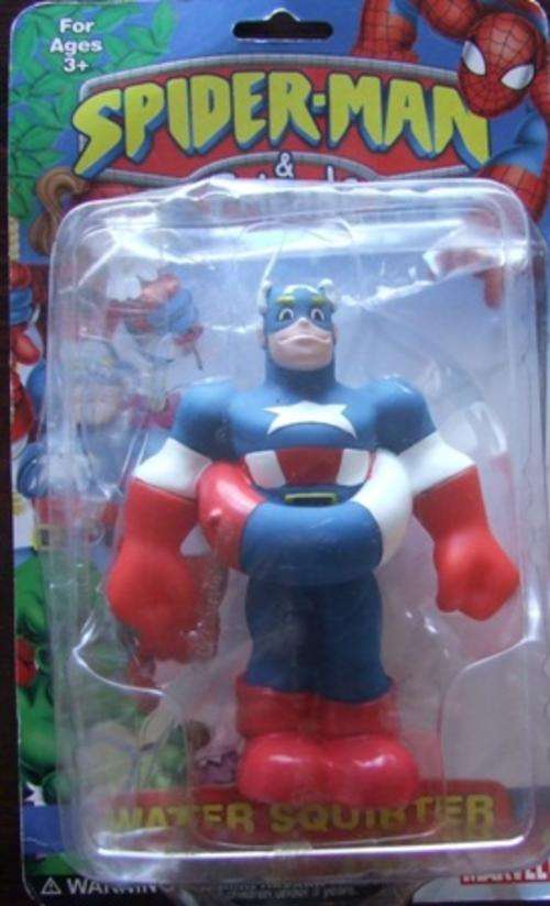 Spiderman and Friends water squirters on R1 No RESERVE