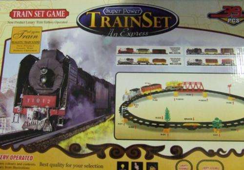 Simulating a true style, Motorised Train with realistic train sound-R1 NO RESERVE