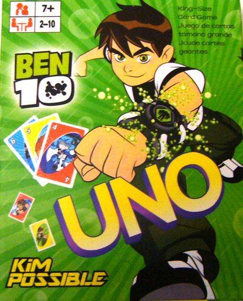Ben 10, UNO CARDS - R1 NO Reserve Auction