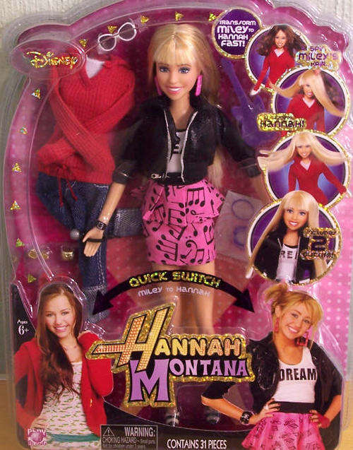 Quick Swith Hannah to Mily! Hannah Montana doll -  NO Reserve Auction