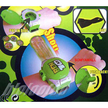 BEN 10 OMNITRIX shooting disk watch From R1 No Reserve.
